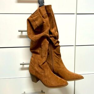 Brand New brown slouchy boots